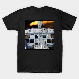 Space Shuttle Cockpit T-Shirt